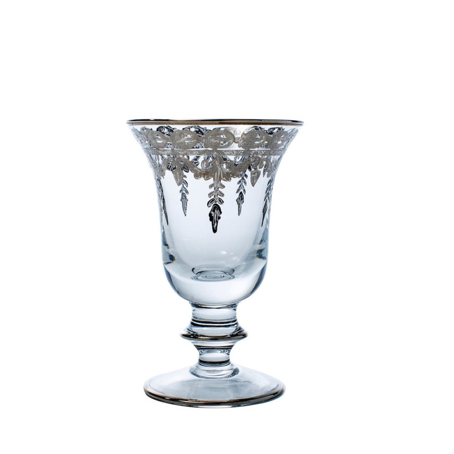 Table & Home Arte Italica Stemware & Drinkware | Vetro Platinum Water/Wine Glass