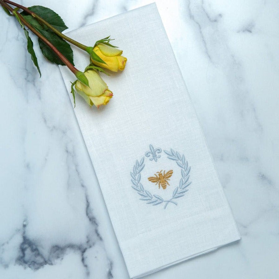 Table & Home Arte Italica Towels | Italian Bee Linen Towel