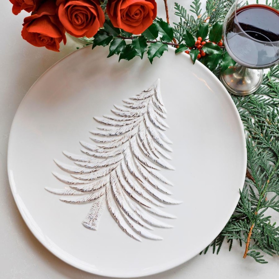 Table & Home Arte Italica Platters & Trays | Foresta Holiday Platter