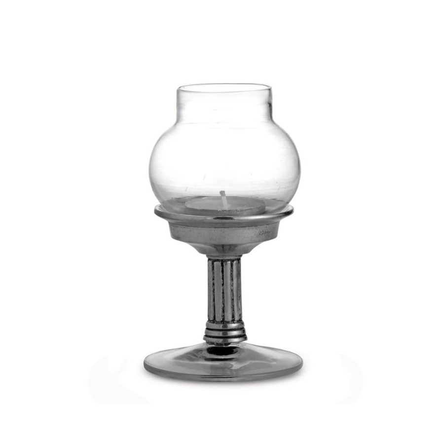 Table & Home Arte Italica Pewter | Giovanna Tall Tealite