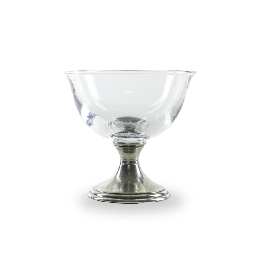 Table & Home Arte Italica All Glass & Barware | Tuscan Compote