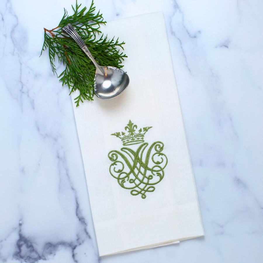 Table & Home Arte Italica Towels | Crest Linen Towel