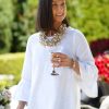 Apparel Crown Linen Designs | Bella Bell Sleeve Top