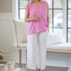 Apparel Crown Linen Designs | Lucy Tank Rose Pink - Sale