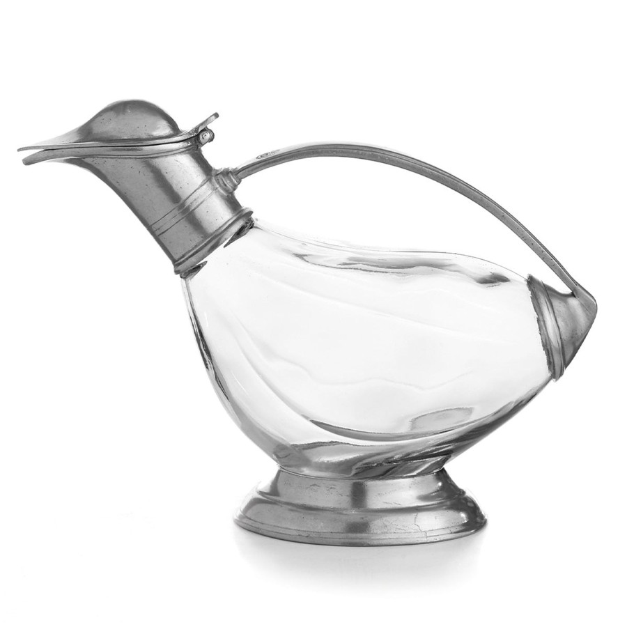 Table & Home Arte Italica Decanters | Taverna Duck Decanter