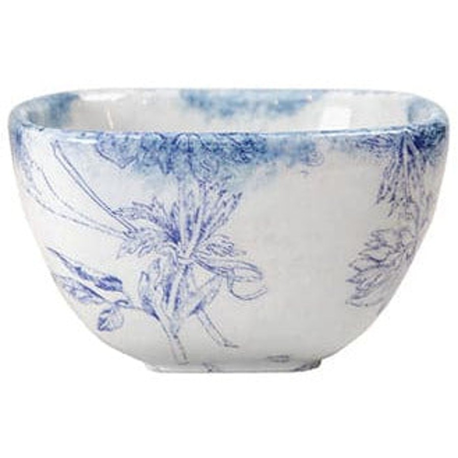 Table & Home Arte Italica Serving Bowls | Giulietta Blue Square Bowl