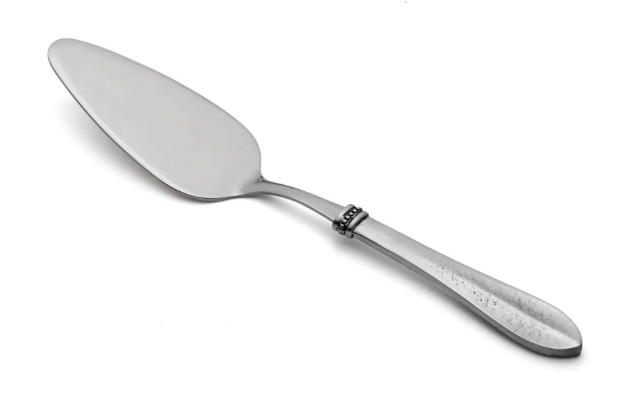 Table & Home Arte Italica Pewter | Bella Bianca Pastry Server - Online Only