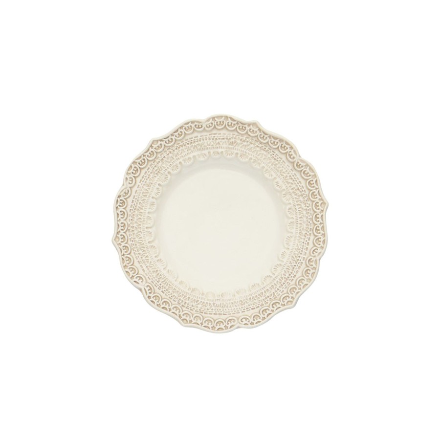 Table & Home Arte Italica Canape & Bread Plates | Finezza Cream Bread / Canape Plate