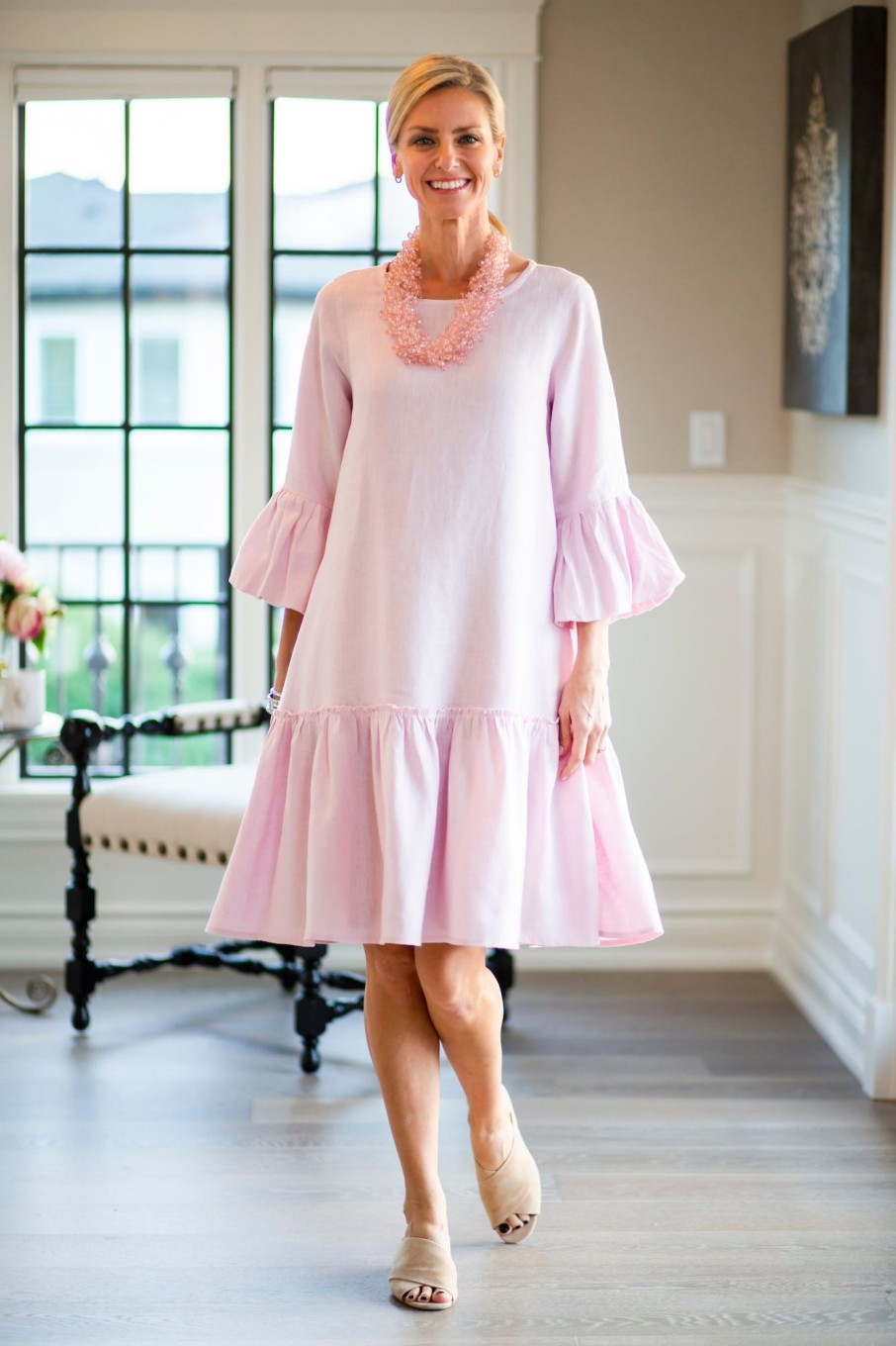 Apparel Crown Linen Designs | Sara Dress - Sale