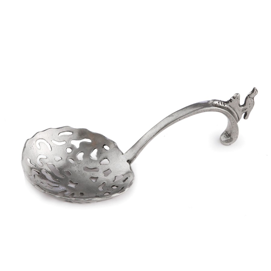 Table & Home Arte Italica Pewter | Taverna Decorative Spoon With Linen Pouch