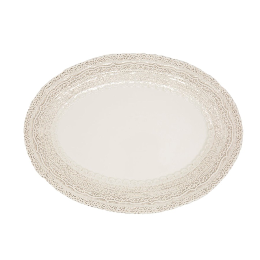 Table & Home Arte Italica Platters & Trays | Finezza Medium Oval Tray