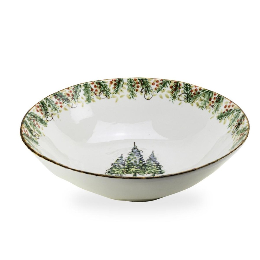 Table & Home Arte Italica Serving Bowls | Natale Medium Serving Bowl