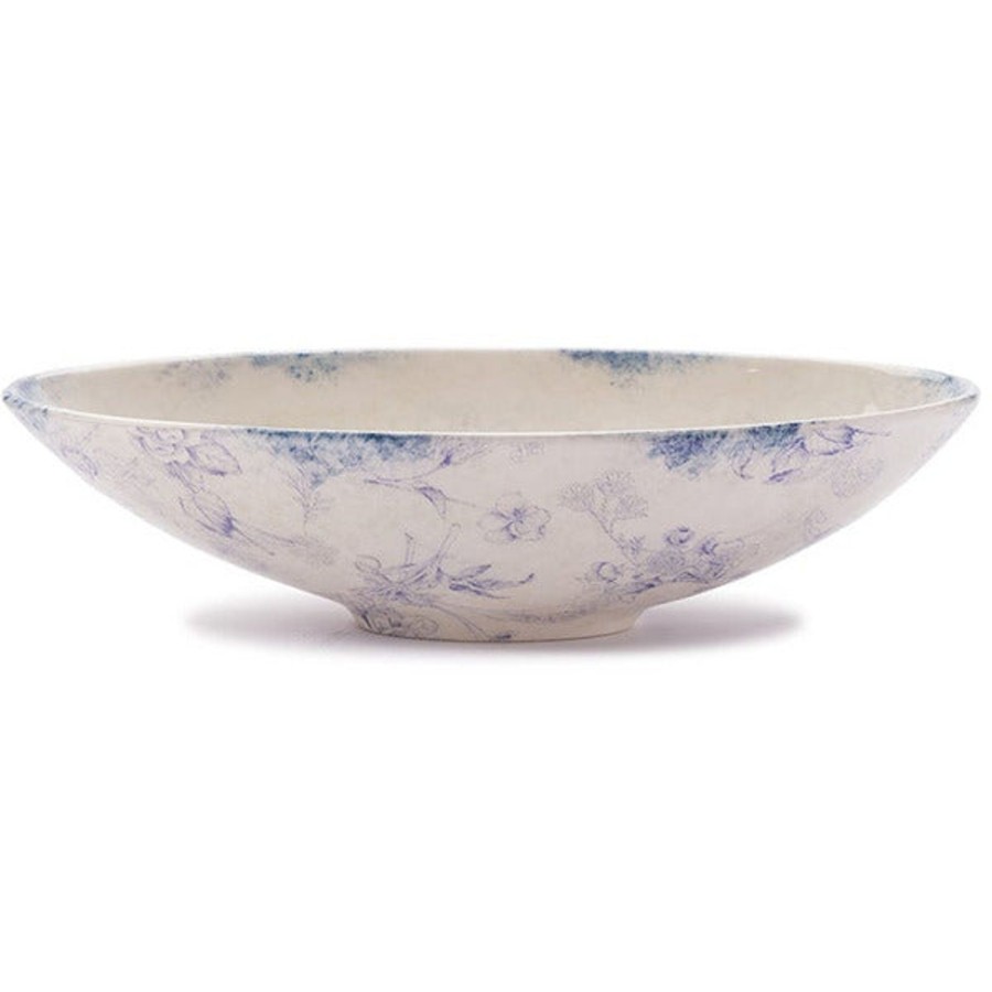 Table & Home Arte Italica All Serveware | Giulietta Blue Oval Serving Bowl