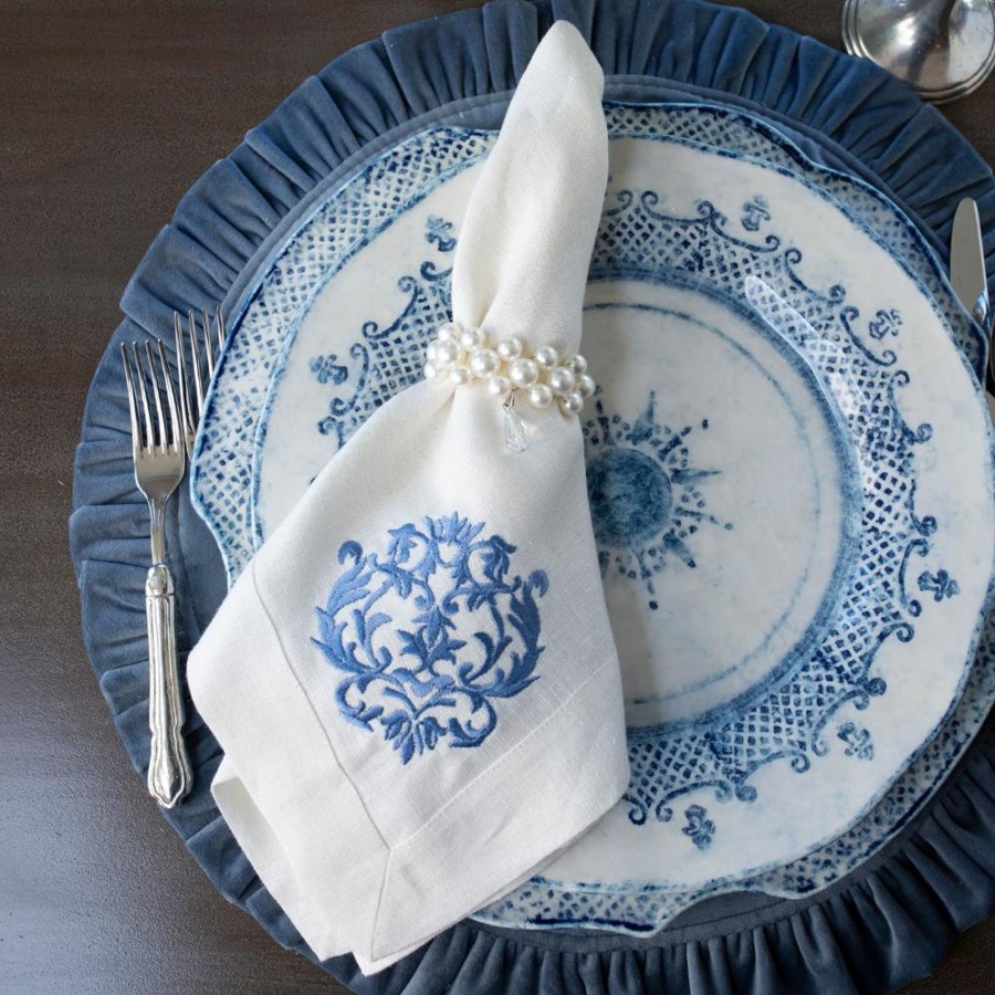 Table & Home Arte Italica Napkins | Damask Large Napkin