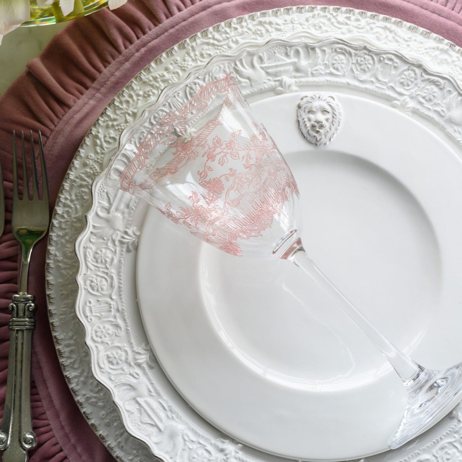 Table & Home Arte Italica Salad & Dessert Plates | Renaissance Leone Salad/Dessert Plate