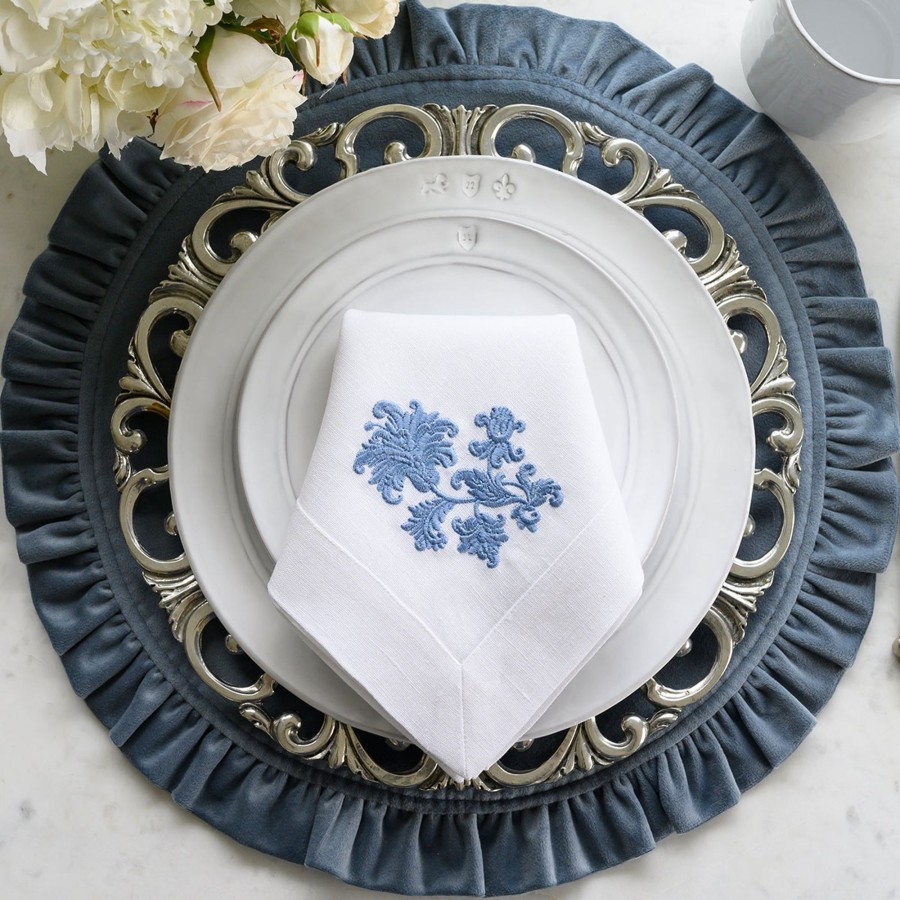 Table & Home Arte Italica Napkins | Whimsey Floral Large Napkin