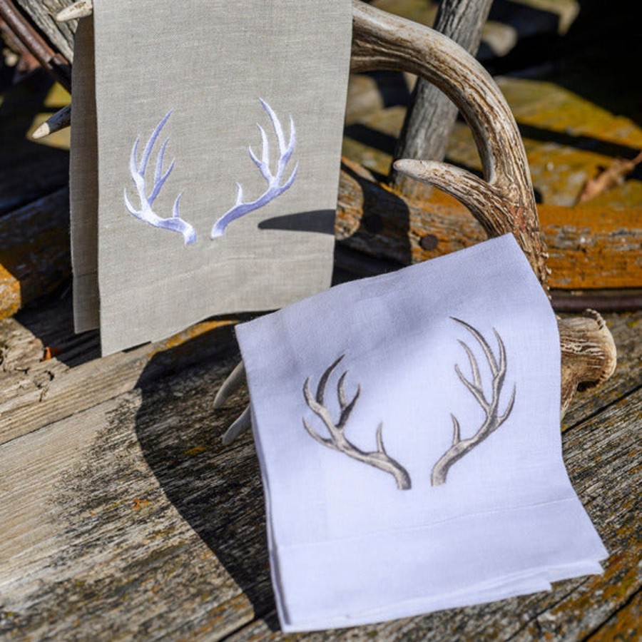 Table & Home Arte Italica Towels | Antlers Linen Towel