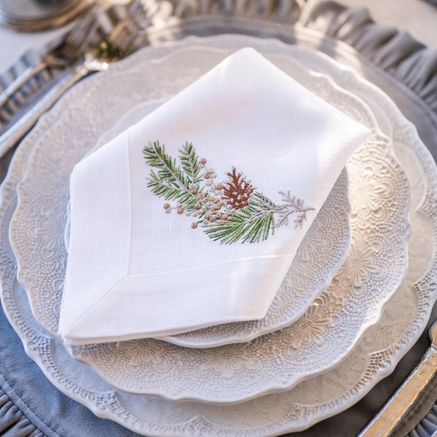 Table & Home Arte Italica Napkins | Fall Sprig Large Napkin