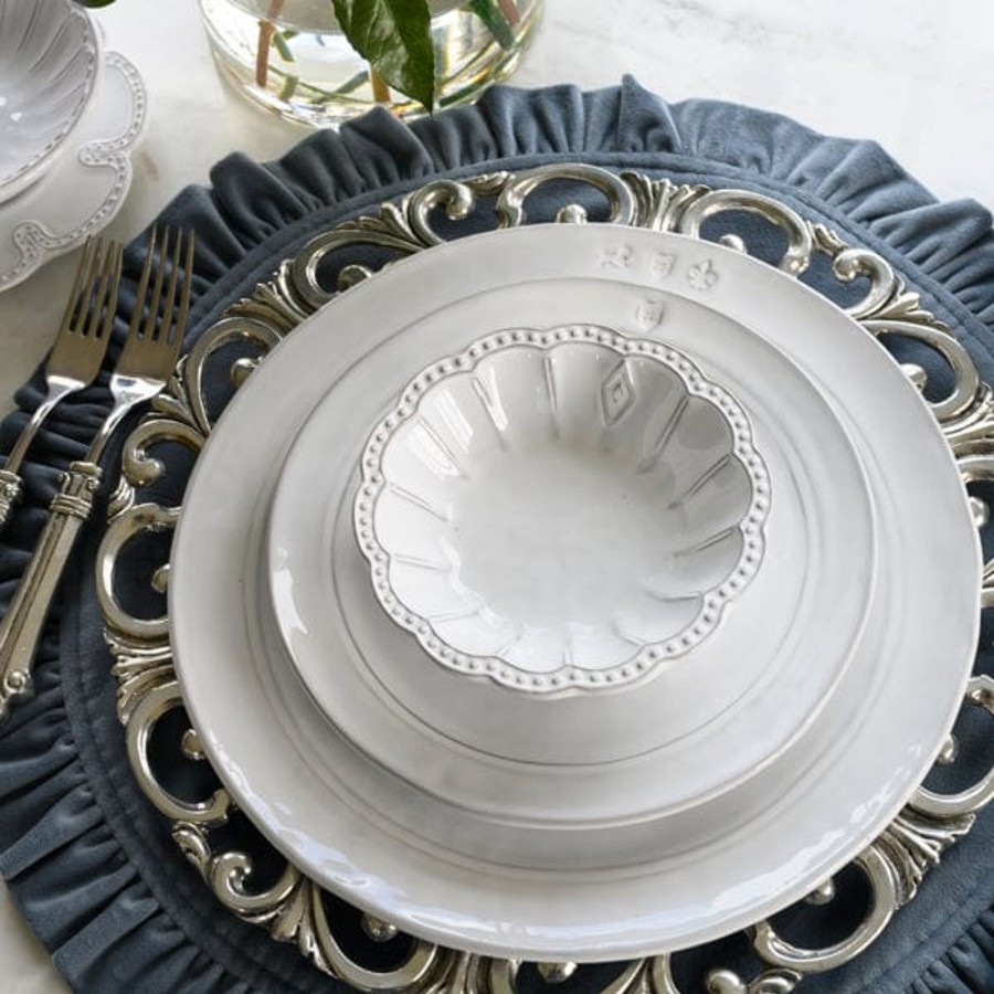 Table & Home Arte Italica Serving Bowls | Bella Bianca Dipping Bowl Set Of 4