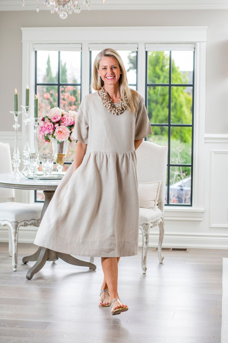 Apparel Crown Linen Designs | Nina Dress