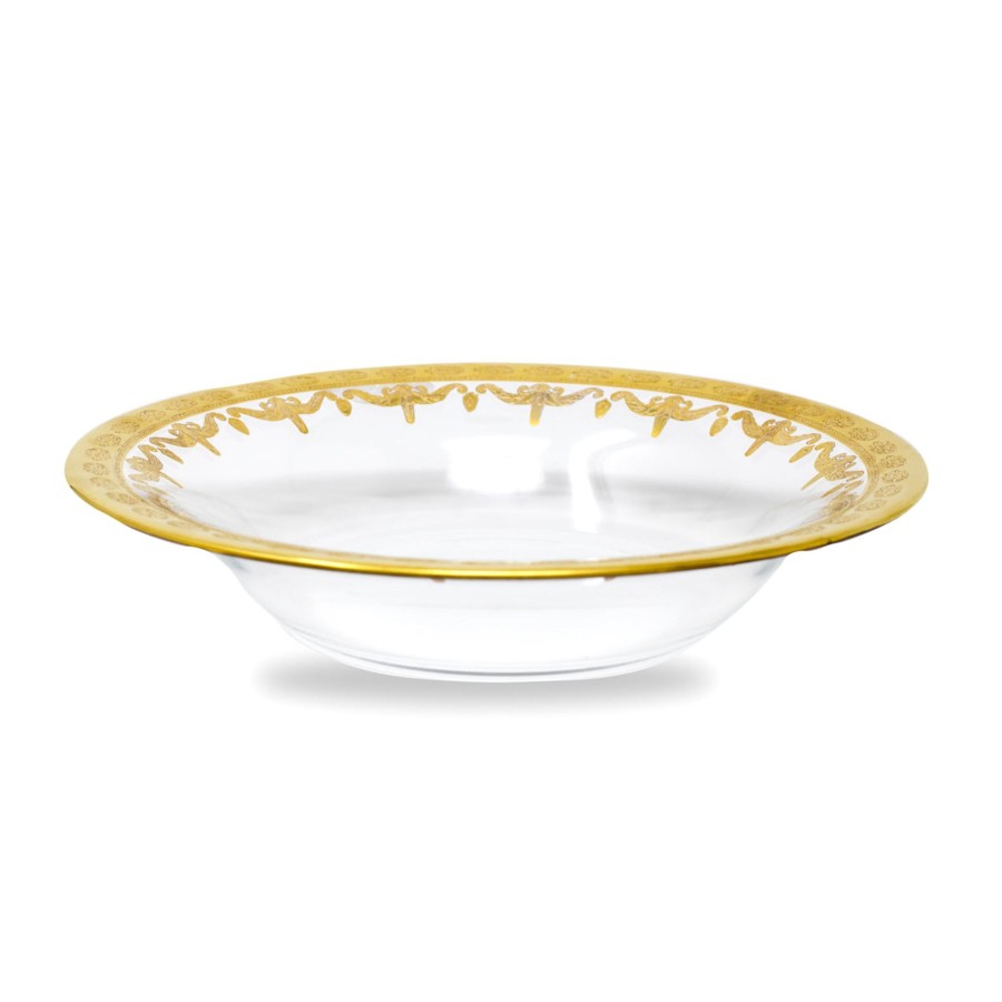 Table & Home Arte Italica Bowls | Vetro Gold Pasta/Soup Bowl