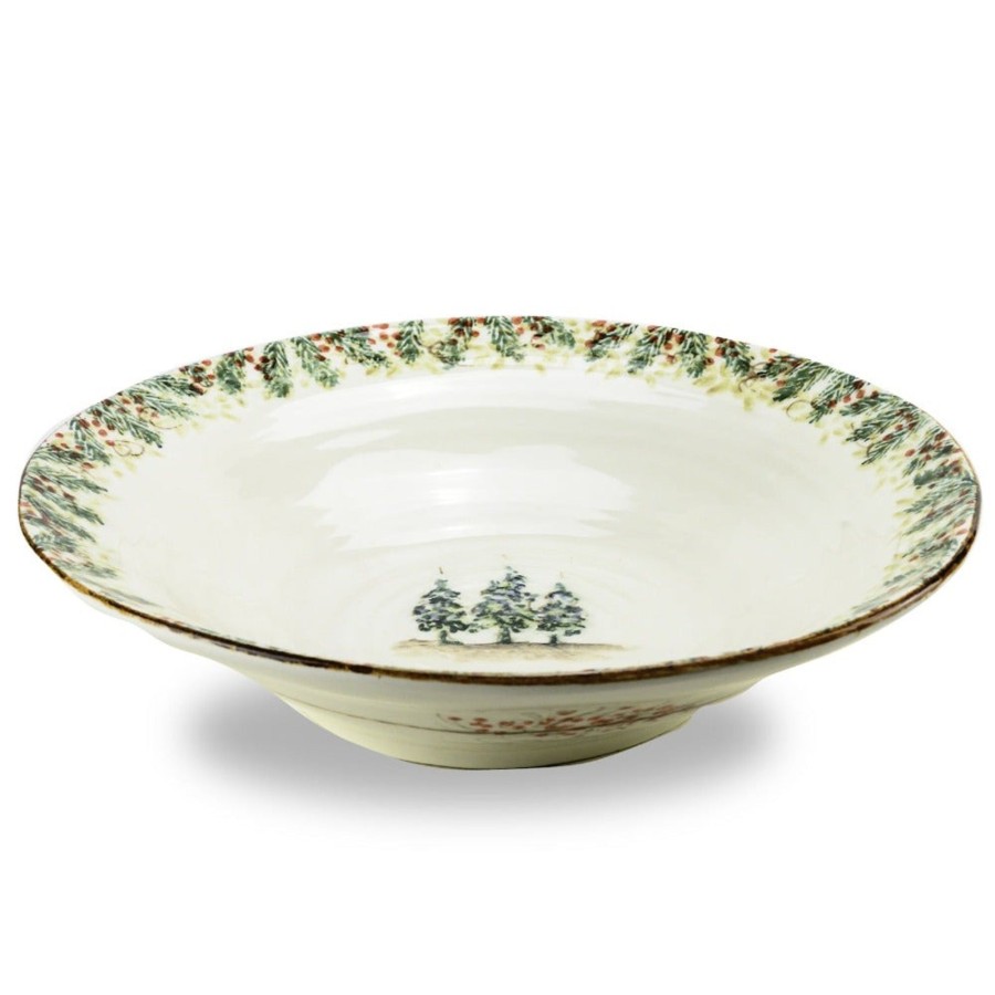 Table & Home Arte Italica Serving Bowls | Natale Large Serving Bowl