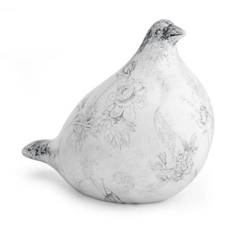 Table & Home Arte Italica Doves | Giulietta Grey Large Dove