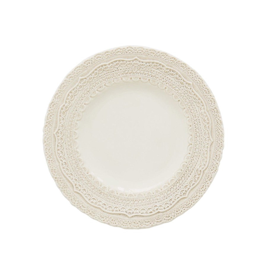 Table & Home Arte Italica Salad & Dessert Plates | Finezza Cream Salad / Dessert Plate