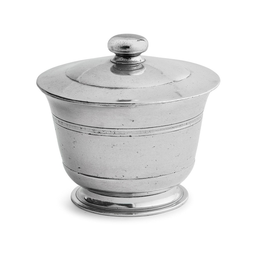 Table & Home Arte Italica Pewter | Roma Canister