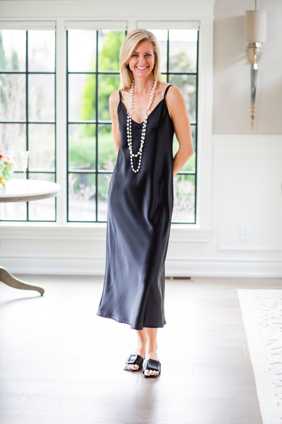 Apparel Crown Linen Designs | Sammy Viscose Slip Dress