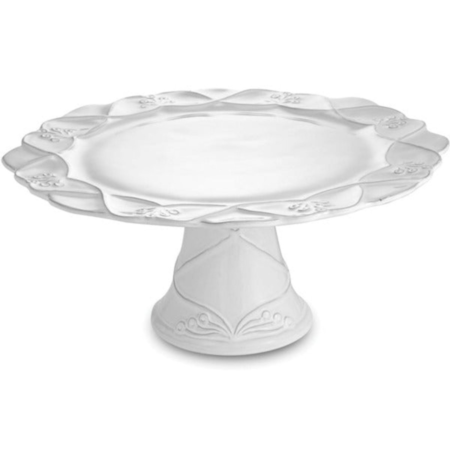 Table & Home Arte Italica All Serveware | Bella Bianca Cake Stand