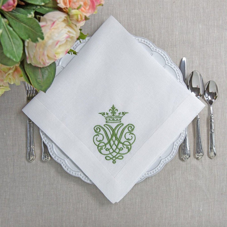 Table & Home Arte Italica Napkins | Crest Large Napkin