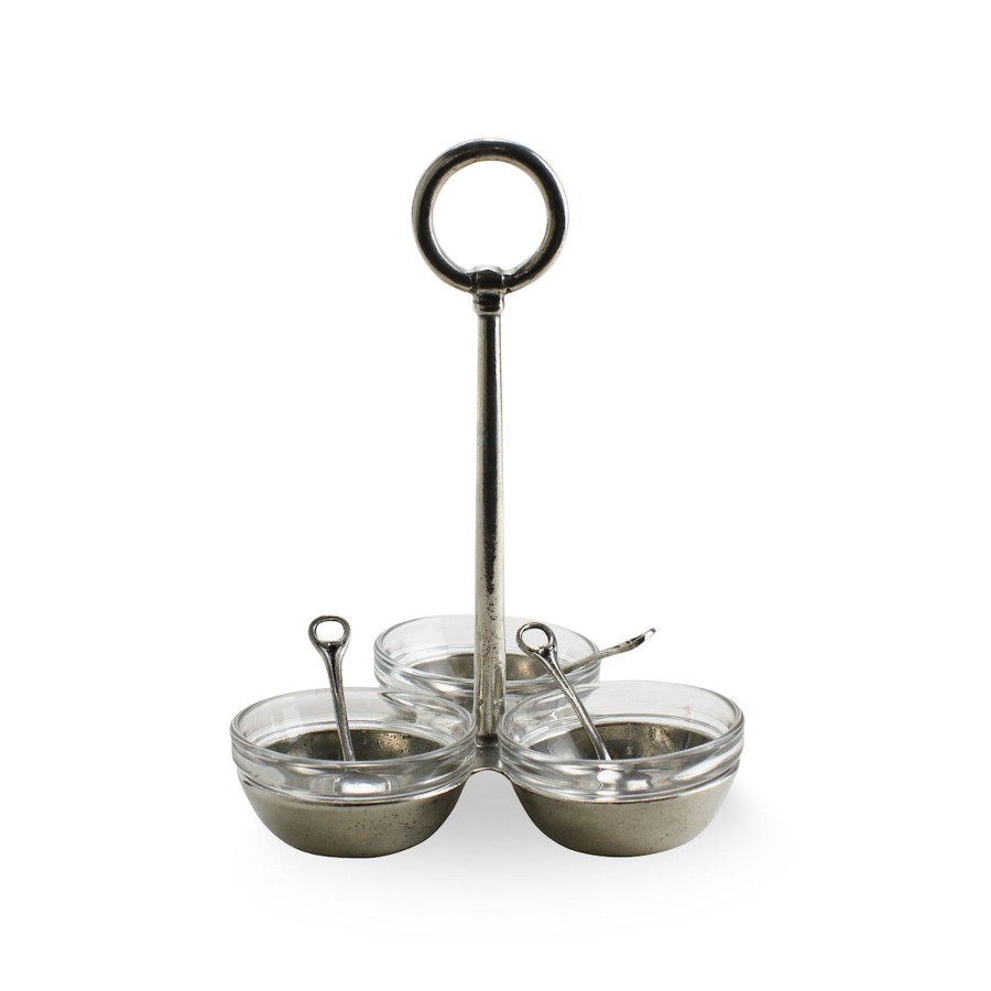 Table & Home Arte Italica Condiment Servers | Tavola Condiment Caddy