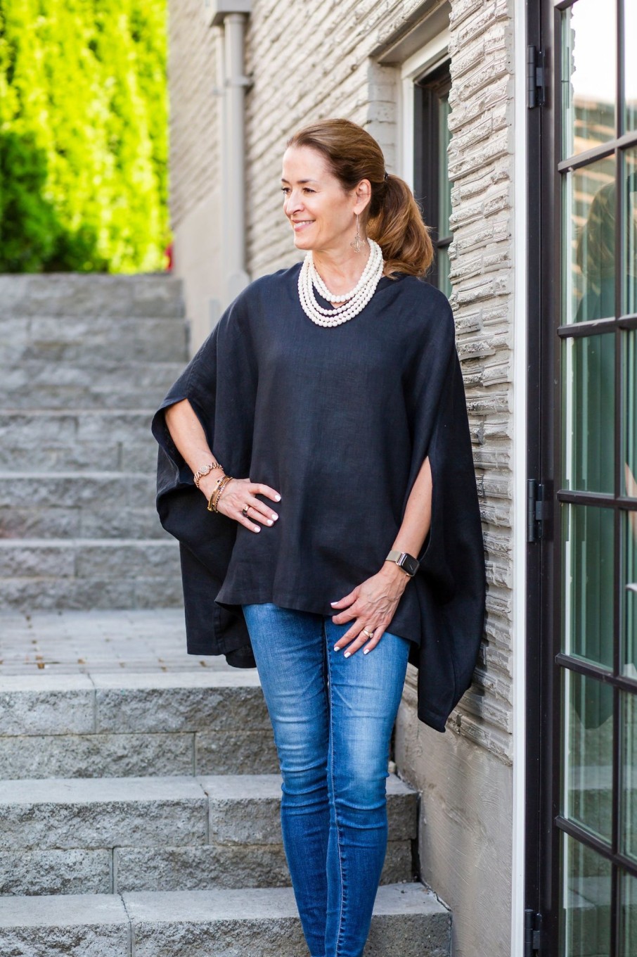 Apparel Crown Linen Designs | Finley Poncho