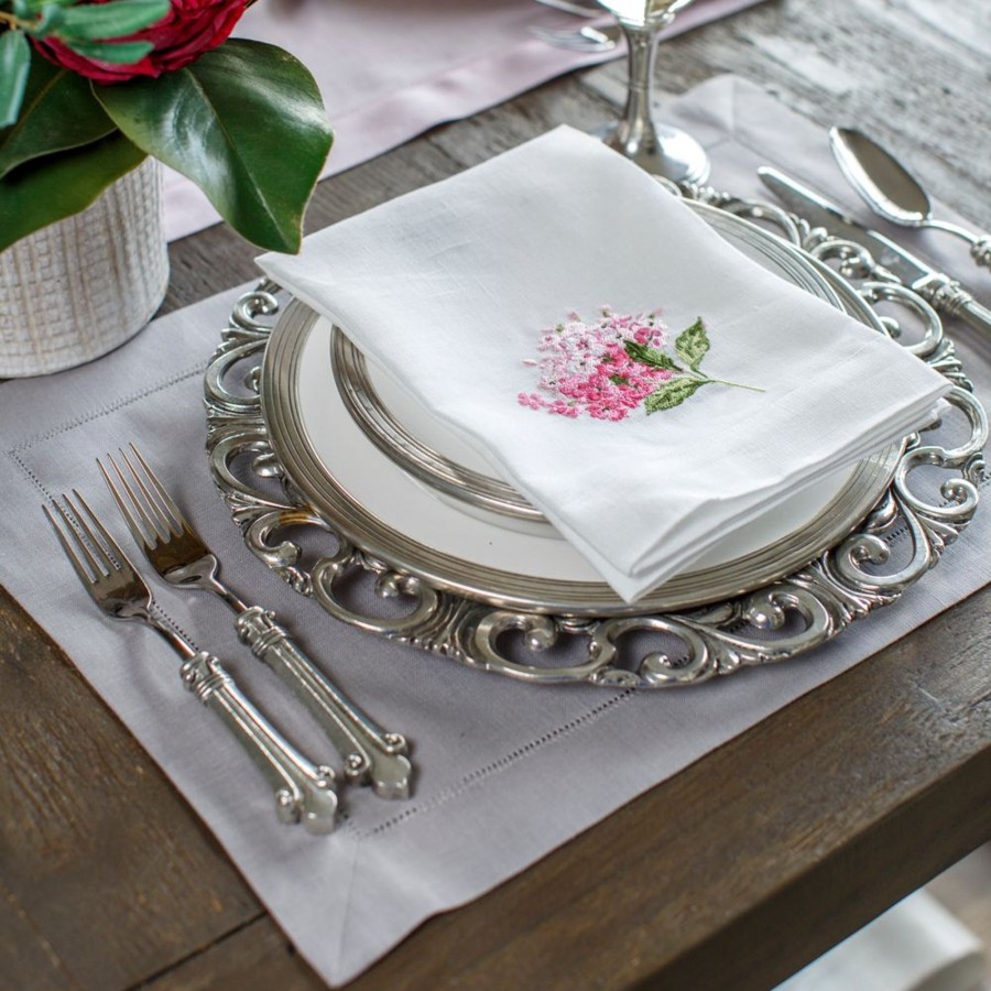 Table & Home Arte Italica Placemats | Hemstitch Linen Placemat