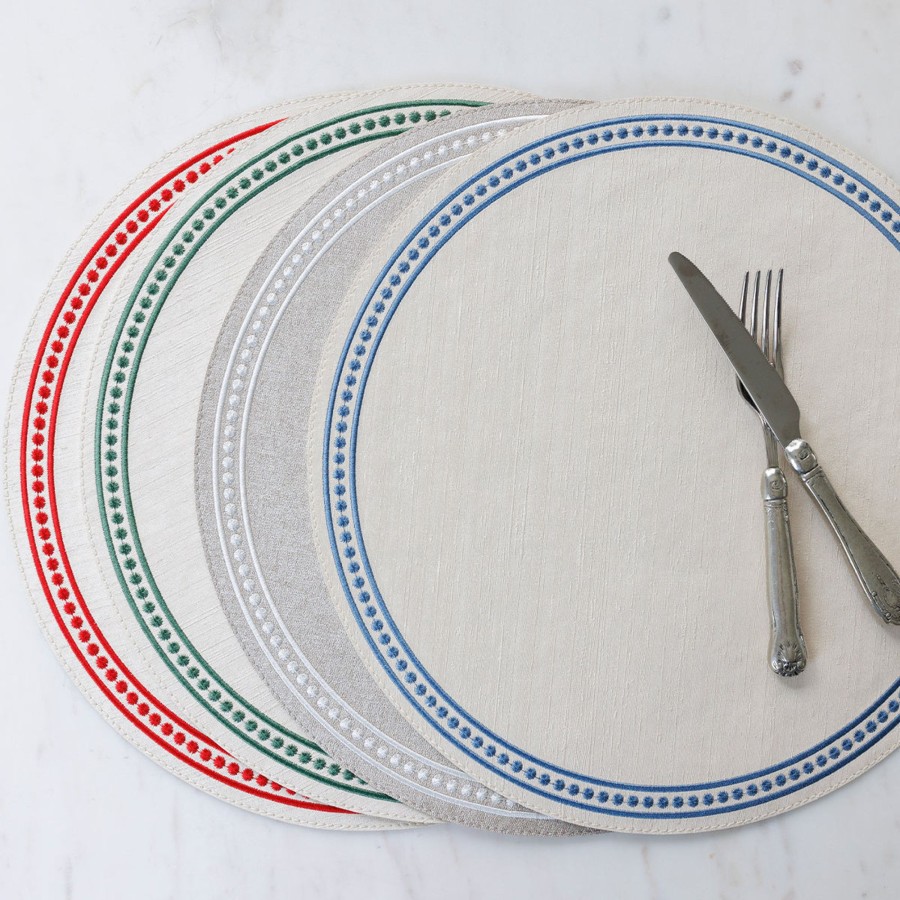 Table & Home Arte Italica Placemats | Palermo Perla Placemat