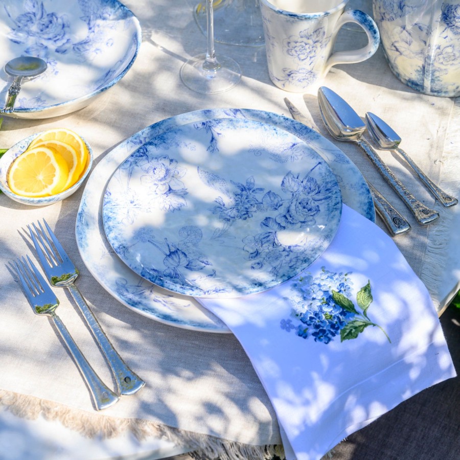 Table & Home Arte Italica Salad & Dessert Plates | Giulietta Blue Salad/Dessert Plate