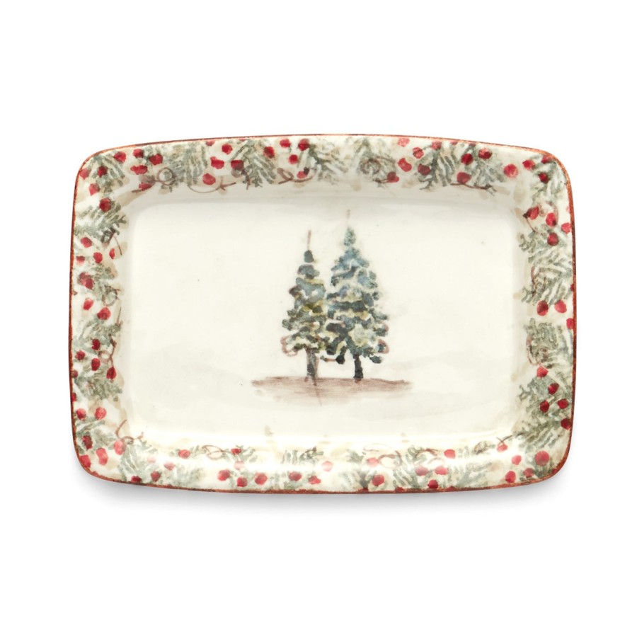 Table & Home Arte Italica Platters & Trays | Natale Small Tray