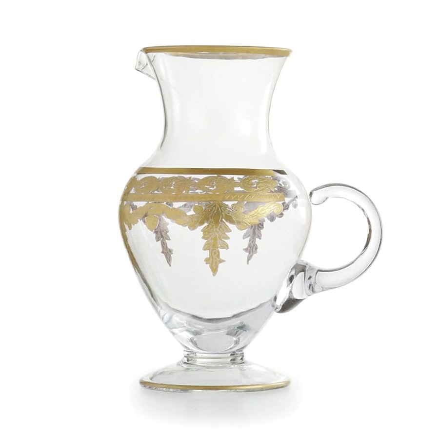 Table & Home Arte Italica Pitchers | Vetro Gold Pitcher - Online Only