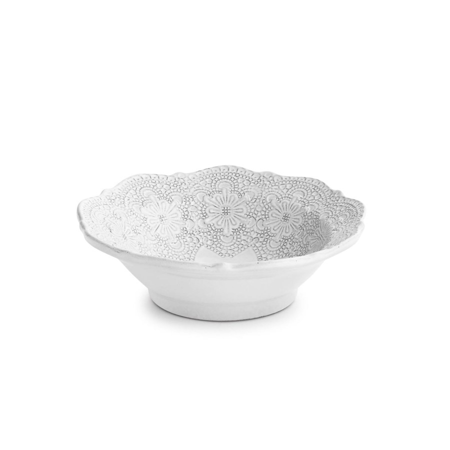 Table & Home Arte Italica All Tableware | Merletto White Cereal Bowl