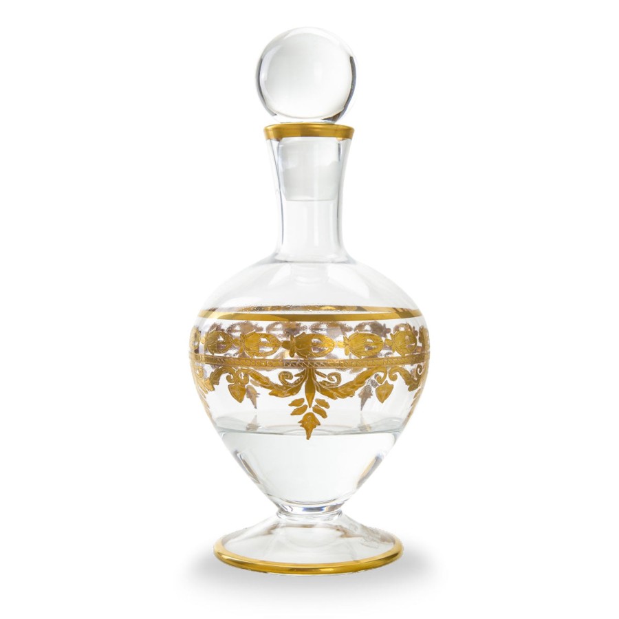 Table & Home Arte Italica Decanters | Vetro Gold Decanter