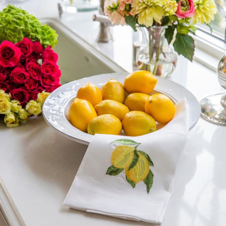 Table & Home Arte Italica Towels | Lemon Branch Towel