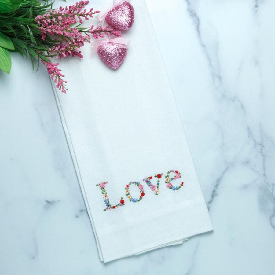 Table & Home Arte Italica Towels | Floral Love Towel