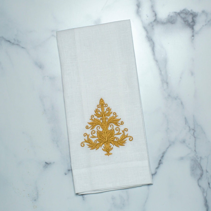 Table & Home Arte Italica Towels | Vetro Christmas Tree Linen Towel