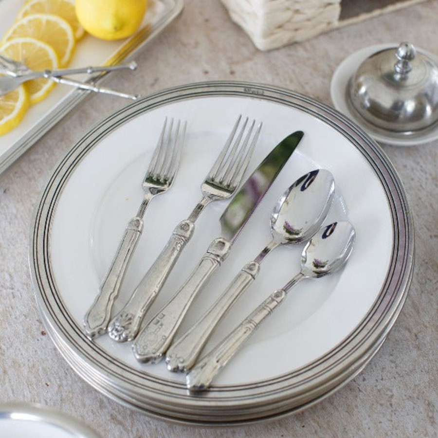 Table & Home Arte Italica Flatware | Hotel 5-Piece Placesetting