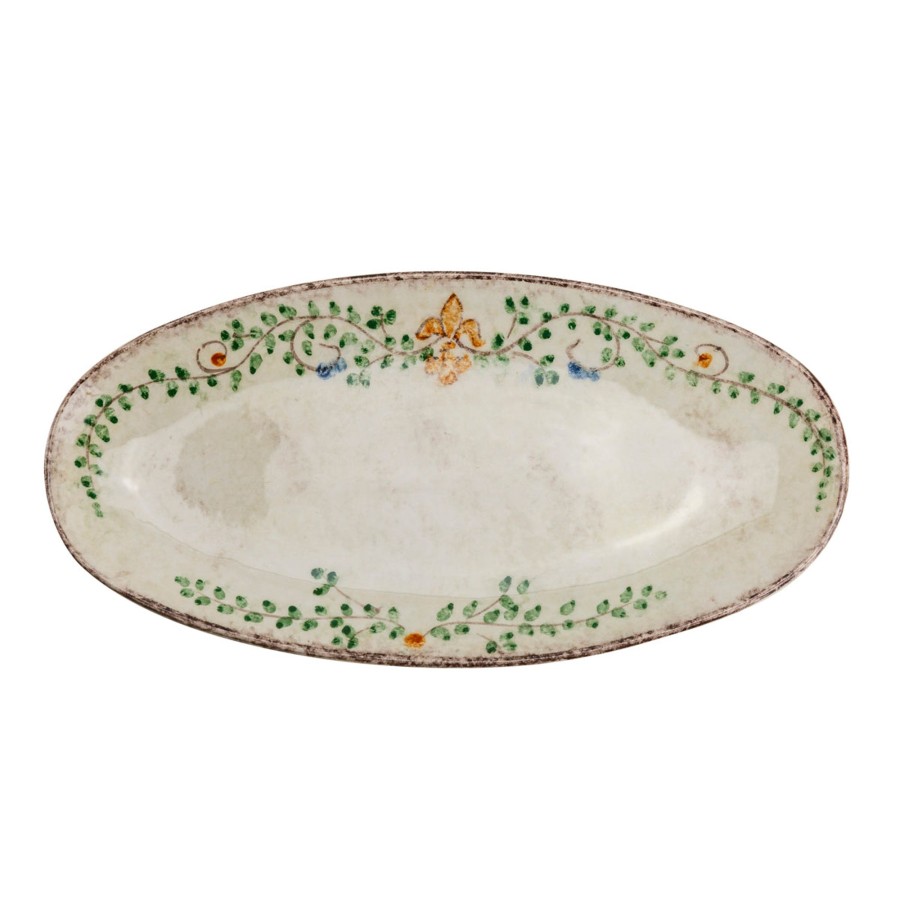 Table & Home Arte Italica Platters & Trays | Medici Oval Platter