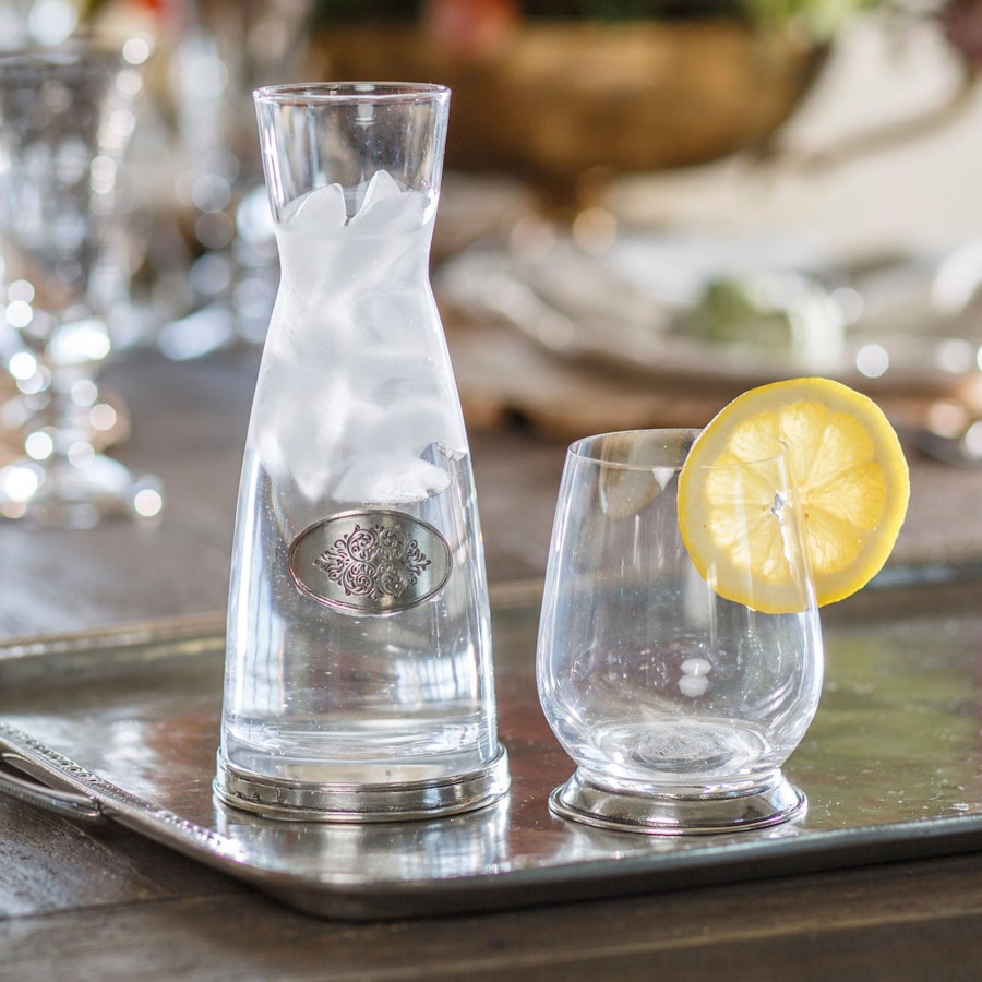 Table & Home Arte Italica All Glass & Barware | Taverna Bedside Decanter