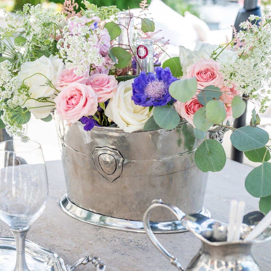 Table & Home Arte Italica Ice And Wine Buckets | Vintage Wine/Ice Bucket