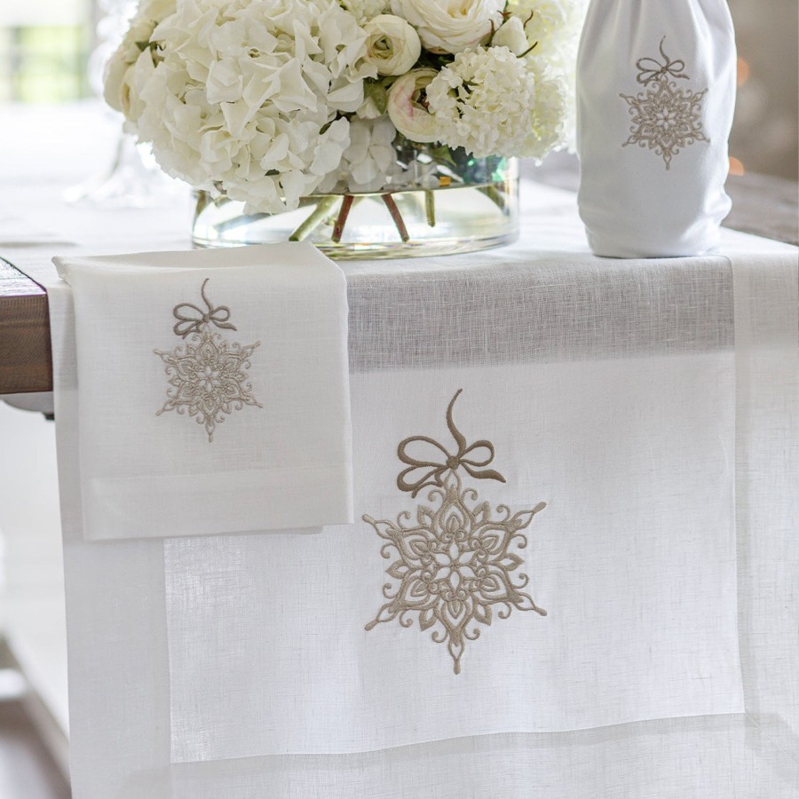 Table & Home Arte Italica All Home & Gift | Snowflake Table Runner