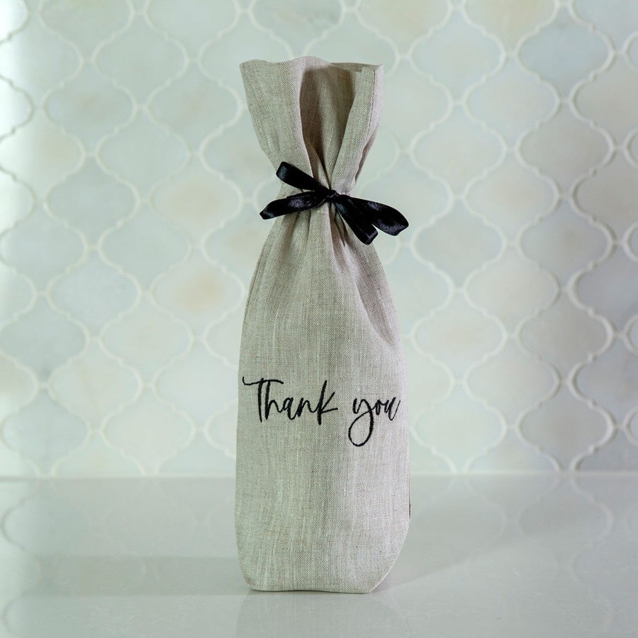 Table & Home Arte Italica Wine Bags | Thank You Wine Bag